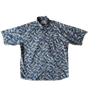 Columbia‎ Tuna Swordfish Mens XL Short Sleeve Shirt